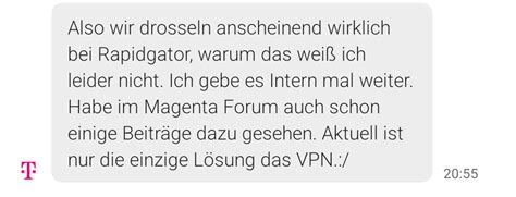 Rapidgator seit letzter Woche extrem langsam